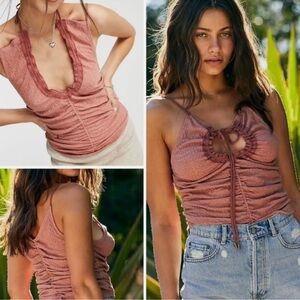 Free People Love Her Summer Sparrow Top/ Size: Large